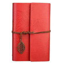 Load image into Gallery viewer, Vintage PU Leather Diary Notebook Journal Retro Book Traveler Planners Office School Supplies