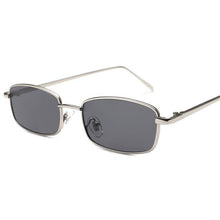 Load image into Gallery viewer, Vintage Slender Square Sunglasses Classic Small Frame New Square Shape Sunglasses For Men In High-quality Metal Frame Sunglasses For Men New Vintage Sunglasses