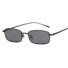 Load image into Gallery viewer, Vintage Slender Square Sunglasses Classic Small Frame New Square Shape Sunglasses For Men In High-quality Metal Frame Sunglasses For Men New Vintage Sunglasses