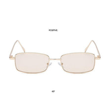 Load image into Gallery viewer, Vintage Slender Square Sunglasses Classic Small Frame New Square Shape Sunglasses For Men In High-quality Metal Frame Sunglasses For Men New Vintage Sunglasses