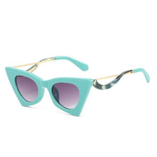 Load image into Gallery viewer, Vintage Square Cat Eye Sunglasses Women Retro Trendy Cat eye Sunglasses Classic Fashionable , Decent Personality & Wind Sunglasses In Retro Box Trending Street Style Sunglasses For Men & Women