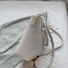 Load image into Gallery viewer, Vintage Style Fashionable Women's bucket bag Stone Pattern Shoulder Bag For Ladies Diagonal Female Bag