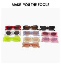 Load image into Gallery viewer, Vintage Style Retro Style Women Sunglasses New Irregular Glasses For Women Eyewear For Women Sunglasses Women Men Vintage Square Glasses