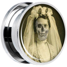 Load image into Gallery viewer, Undead Bride and Groom Halloween Plug Set 18mm