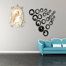 Load image into Gallery viewer, Wall Clock 3D Quartz Acrylic Mirror Acrylic Bubble Circle Mute Stylish and Interesting Decorative Wall Clock Creative Decoration Gift Modern Watch Living Room Decoration