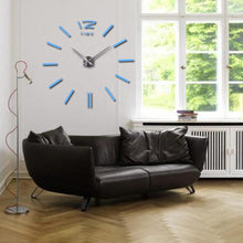 Load image into Gallery viewer, Wall Clock Watch Clocks 3D Frameless Wall Clock Large Stickers Wall Decoration for Living Room Bedroom 3D Acrylic Mirror Stickers Living Room Quartz Needle Europe