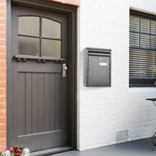 Load image into Gallery viewer, Wall Mount Mailbox Lockable Galvanized Iron Letter Post Box