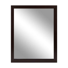 Load image into Gallery viewer, Wall Mount Mirror Wood-Like Frame Rectangle Modern Hanging Mirror