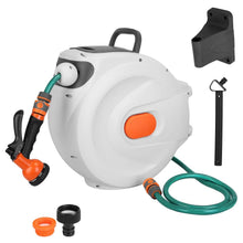 Load image into Gallery viewer, Wall Mounted Automatic Retractable Garden Hose Reel
