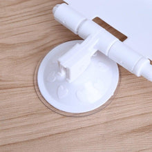 Load image into Gallery viewer, Wall Mounted Plastic Suction Cup Bathroom Toilet Paper Roll Holder With Cover Toilet Tissue Roll Holders Dispenser And Hangers Wall Mounted For Bathroom And Kitchen