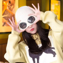 Load image into Gallery viewer, Warm Classic Unisex Wool Knitted Goggles Beanie Comfortable Winter Stylish Hat Outdoor Sports Cap For Men Women New Fashion Multi Function Caps