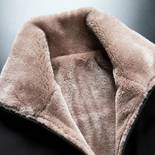 Load image into Gallery viewer, Warm Comfortable Men Winter Windproof Warm Thick Fleece Jacket Men Fashion Casual Coat Unique Design Warm Men's Jacket Men Autumn Outdoor Classic Soft Jacket For Hiking Fishing Travel