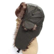 Load image into Gallery viewer, Warm Hat Ear Flaps Cool New Fashion Full Covered Soft And Comfortable Windproof Outdoor Caps For Men