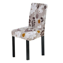 Load image into Gallery viewer, Washable Anti-dust Seat Slipcover Chair Cover Stretch Spandex Chair Covers Elastic Multifunctional Dining Furniture Seat Cover Home Decor For Dining Room Washable Spandex Kitchen Chair Covers for Dining Room Christmas Decoration