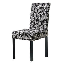 Load image into Gallery viewer, Washable Anti-dust Seat Slipcover Chair Cover Stretch Spandex Chair Covers Elastic Multifunctional Dining Furniture Seat Cover Home Decor For Dining Room Washable Spandex Kitchen Chair Covers for Dining Room Christmas Decoration