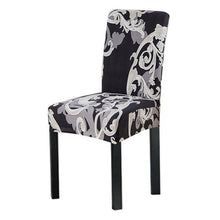Load image into Gallery viewer, Washable Anti-dust Seat Slipcover Chair Cover Stretch Spandex Chair Covers Elastic Multifunctional Dining Furniture Seat Cover Home Decor For Dining Room Washable Spandex Kitchen Chair Covers for Dining Room Christmas Decoration