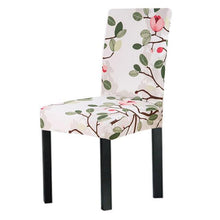 Load image into Gallery viewer, Washable Anti-dust Seat Slipcover Chair Cover Stretch Spandex Chair Covers Elastic Multifunctional Dining Furniture Seat Cover Home Decor For Dining Room Washable Spandex Kitchen Chair Covers for Dining Room Christmas Decoration