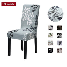 Load image into Gallery viewer, Washable Anti-dust Seat Slipcover Chair Cover Stretch Spandex Chair Covers Elastic Multifunctional Dining Furniture Seat Cover Home Decor For Dining Room Washable Spandex Kitchen Chair Covers for Dining Room Christmas Decoration