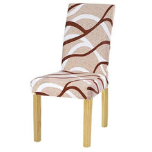 Load image into Gallery viewer, Washable Anti-dust Seat Slipcover Chair Cover Stretch Spandex Chair Covers Elastic Multifunctional Dining Furniture Seat Cover Home Decor For Dining Room Washable Spandex Kitchen Chair Covers for Dining Room Christmas Decoration