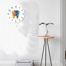 Load image into Gallery viewer, Water Color Tooth Painting Print Wall Clock Wall Clock for Living Room Wall Clock Medical Dental Clinic Wall Art Non Ticking Wall Watch Orthodontist Dentist Gift Clinic Wall Art Non Ticking Wall Watch Orthodontist Dentist