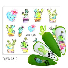 Load image into Gallery viewer, Water Decal Nail Art Decorations Nail Sticker Tattoo Full Cover Beauty Decals Manicure Supplies Accessories Women Kids Girls Manicure Decoration Nail Art Supplies 3D Self-Adhesive Nail Decals Designer Nail Stickers for Acrylic Nails