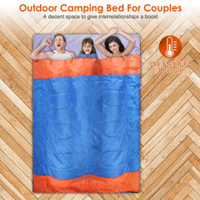 Load image into Gallery viewer, Water Resistant Camping Cotton Liner Sleeping Bag with Sack
