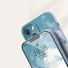 Load image into Gallery viewer, Watercolor Painting Phone Case For Xiaomi Mi 11 Lite 12 11T 10T Poco X4 M4 Pro X3 Redmi 10C Note 11 11S 10 9 With Lanyard Cover Aesthetic New Design Shockproof Unique Soft Bumper Case Cover