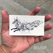 Load image into Gallery viewer, Waterproof Animal Temporary Tattoo Sticker Wolf Modern Tatoo Foot Neck Luxury Tattoos For Men Women