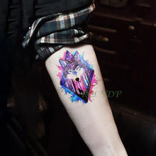 Load image into Gallery viewer, Waterproof Animal Temporary Tattoo Sticker Wolf Modern Tatoo Foot Neck Luxury Tattoos For Men Women