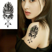 Load image into Gallery viewer, Waterproof Animal Temporary Tattoo Sticker Wolf Modern Tatoo Foot Neck Luxury Tattoos For Men Women