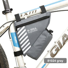 Load image into Gallery viewer, Waterproof Bicycle Bag Bike Triangle Bag For Bicycle Front Frame Bag Bike Bag Cycling Top Tube Bag Bicycle Bottle Bag Bike Storage Frame Bag Bicycle Front Tube Triangle Water Resistant Cycling Pack Strap On Pouch Bike Accessories Tool Accessible