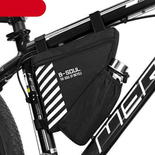 Load image into Gallery viewer, Waterproof Bicycle Bag Bike Triangle Bag For Bicycle Front Frame Bag Bike Bag Cycling Top Tube Bag Bicycle Bottle Bag Bike Storage Frame Bag Bicycle Front Tube Triangle Water Resistant Cycling Pack Strap On Pouch Bike Accessories Tool Accessible