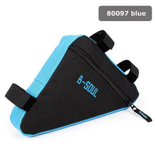 Load image into Gallery viewer, Waterproof Bicycle Bag Bike Triangle Bag For Bicycle Front Frame Bag Bike Bag Cycling Top Tube Bag Bicycle Bottle Bag Bike Storage Frame Bag Bicycle Front Tube Triangle Water Resistant Cycling Pack Strap On Pouch Bike Accessories Tool Accessible