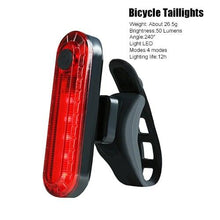 Load image into Gallery viewer, Waterproof Bicycle Light Smart Front Lamp Headlight With Horn USB Rechargeable LED Cycling Flashlight Bicycle Lights Set Powerful Lumens LED Bike Front For Adults Road Cycling Safety Flashlight