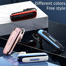 Load image into Gallery viewer, Waterproof Bluetooth Headphones Bass Sound Earphones with Mics Touch Control in-Ear Headset for Sports,Home BlackE1 Wireless Bluetooth 5.0 Earphone In-ear Single Mini Earbud Hands Free Call Stereo Music Headset With Mic For All Smart Phones