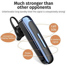 Load image into Gallery viewer, Waterproof Bluetooth Headphones Bass Sound Earphones with Mics Touch Control in-Ear Headset for Sports,Home BlackE1 Wireless Bluetooth 5.0 Earphone In-ear Single Mini Earbud Hands Free Call Stereo Music Headset With Mic For All Smart Phones