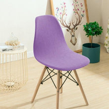 Load image into Gallery viewer, Waterproof Chair Cover for Shell Chair Washable Removable Armless Shell Seat Cover Banquet Home Modern Style for Kitchen Dining Room Chair Slipcovers Dining Chair Covers Parsons Chair Slipcover Stretch Chair Covers For Dining Room