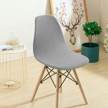 Load image into Gallery viewer, Waterproof Chair Cover for Shell Chair Washable Removable Armless Shell Seat Cover Banquet Home Modern Style for Kitchen Dining Room Chair Slipcovers Dining Chair Covers Parsons Chair Slipcover Stretch Chair Covers For Dining Room
