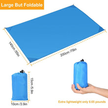 Load image into Gallery viewer, Waterproof Foldable Camping Rug Pocket Sand Proof Picnic Mat