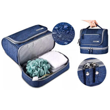 Load image into Gallery viewer, Waterproof Hanging Travel Toiletry Bag for Men and Women