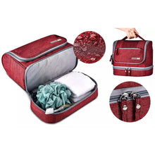 Load image into Gallery viewer, Waterproof Hanging Travel Toiletry Bag for Men and Women