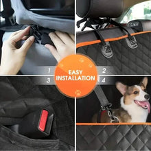 Load image into Gallery viewer, Waterproof Heavy-Duty Quilted Dog Seat Cover Hammock for Cars, Trucks, SUVs