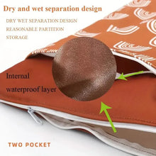 Load image into Gallery viewer, Waterproof Reusable Wet Bag Wet Dry Bags For Cloth Diapers & Breast Pump Parts