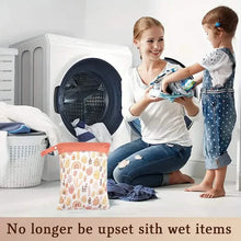 Load image into Gallery viewer, Waterproof Reusable Wet Bag Wet Dry Bags For Cloth Diapers & Breast Pump Parts