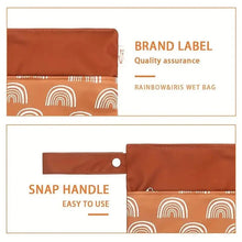Load image into Gallery viewer, Waterproof Reusable Wet Bag Wet Dry Bags For Cloth Diapers & Breast Pump Parts