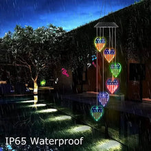 Load image into Gallery viewer, Waterproof Solar Wind Chime Light