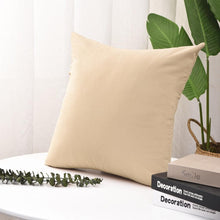 Load image into Gallery viewer, Waterproof Throw Pillow Covers Solid Nordic Cushion Cover Decorative Outdoor Solid Throw Pillow Covers Linen Garden Farmhouse Cushion Cases Home Decor Pillow Case For Couch Bed Balcony