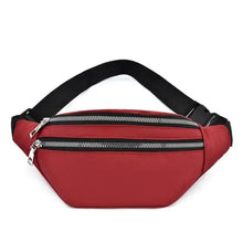 Load image into Gallery viewer, Waterproof Travel Unisex Fanny Pack Simple Design Waist Bags Fashion Bum Bag Trendy Cross Body Chest Bags