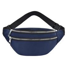 Load image into Gallery viewer, Waterproof Travel Unisex Fanny Pack Simple Design Waist Bags Fashion Bum Bag Trendy Cross Body Chest Bags