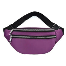 Load image into Gallery viewer, Waterproof Travel Unisex Fanny Pack Simple Design Waist Bags Fashion Bum Bag Trendy Cross Body Chest Bags